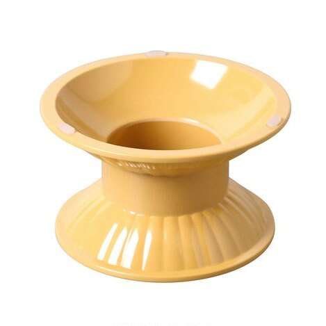 Yanco OL-513-S 8.5x2.75-Inch Olive Melamine White Display Stand With Rubber Feet, 4/CS