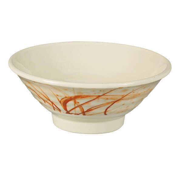 Yanco OR-5709 62 Oz 9.5x3.5-Inch Orchis Melamine Round Gold Bowl, 24/CS