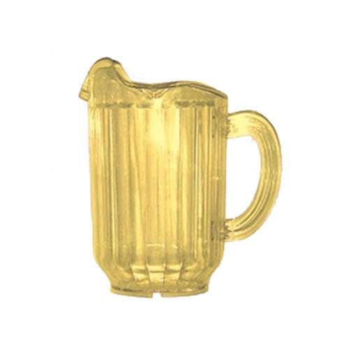Yanco PC-060A 60 Oz Plastic 3 Spout Amber Pitcher, DZ