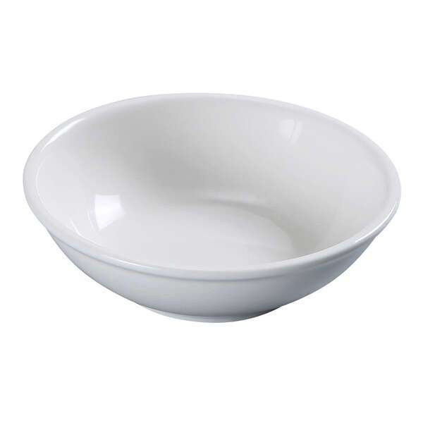 Yanco PS-003 2 Oz 3.5-Inch Piscataway Porcelain Round White Small Dish, 72/CS