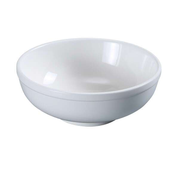Yanco PS-18 15 Oz 5.5-Inch Piscataway Porcelain Round White Nappie, 36/CS