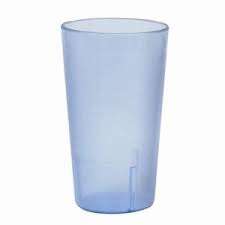 Yanco PT-016B 16 Oz Plastic Blue Tumbler, 72/CS