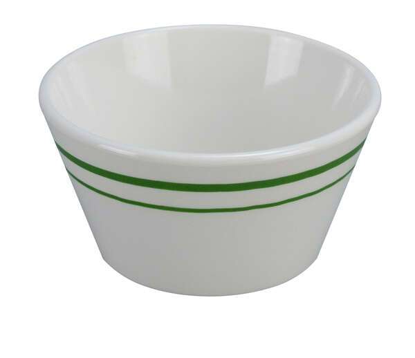 Yanco PT-302 8 Oz 4x2-Inch Pine Tree Melamine Round White Bouillon Cup, 48/CS