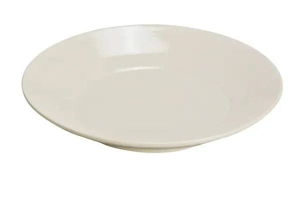 Yanco RE-211 11.5x2-Inch Recovery Porcelain Round American White Salad Plate, DZ