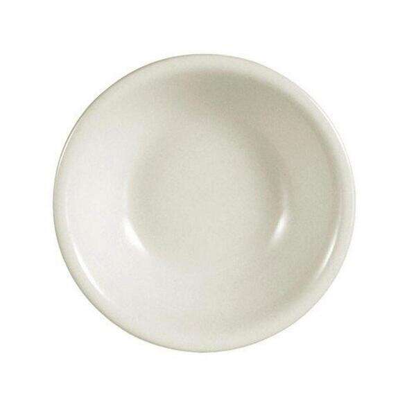 Yanco RE-32 3.5 Oz 4.25-Inch Recovery Porcelain Round American White Fruit Bowl, 36/CS