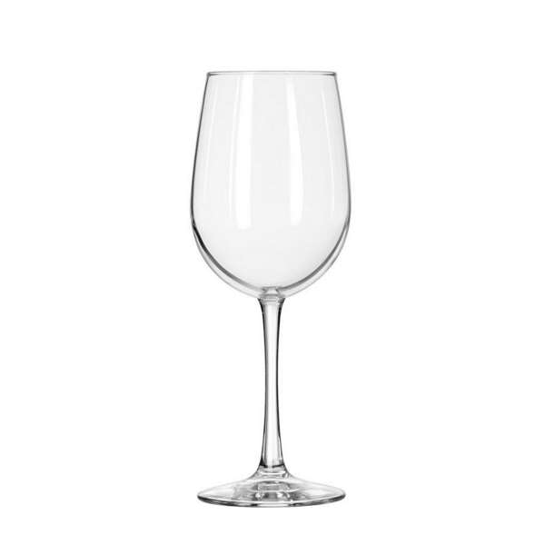 Yanco SM-08-WI 2.75x7-Inch 8 Oz Clear Plastic Stemware Wine Glass, 24/CS