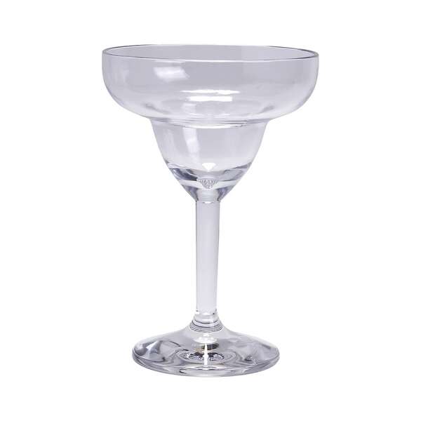 Yanco SM-10-MG 4.5x6.75-Inch 10 Oz Clear Plastic Stemware Margarita Glass , 24/CS