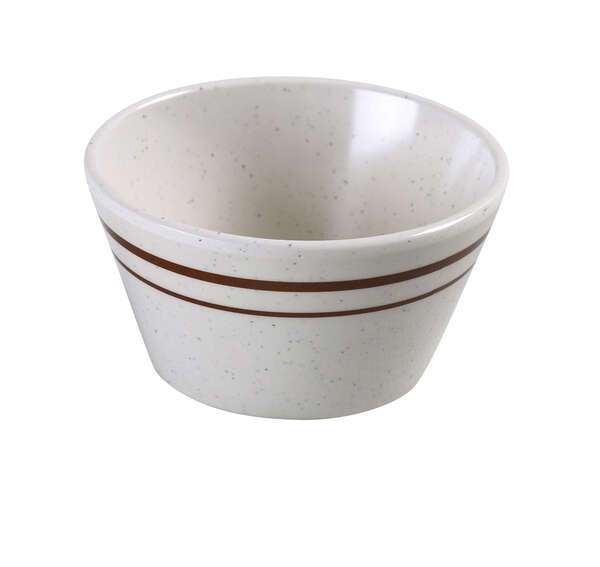 Yanco SS-302 4x2-Inch 8 Oz Sesame Melamine Bouillon Cup Beige, 48/CS