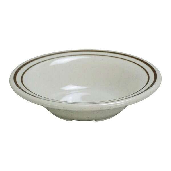 Yanco SS-305 5.12-Inch 3.5 Oz Sesame Melamine Fruit Bowl Beige,48/CS
