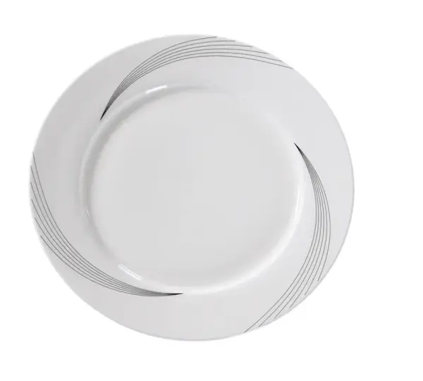 Yanco UR-112 12-Inch Urban Line Porcelain Round Bone White Plate, DZ