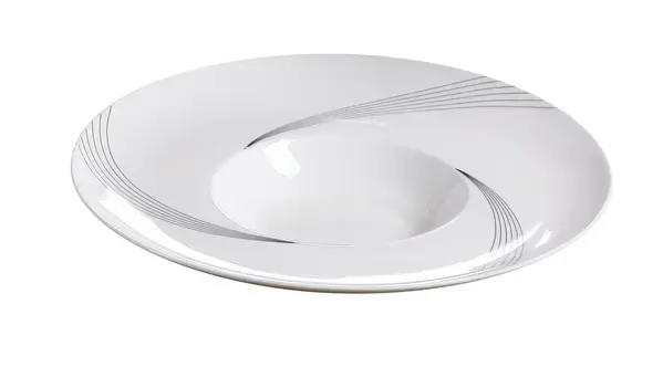 Yanco UR-612 12-Inch Urban Line Porcelain Round Bone White Dessert Plate, DZ