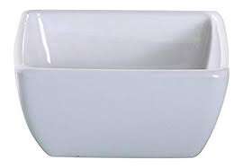 Yanco VE-004 3.5-Inch 6 Oz Venice Melamine Square Bowl, 48/CS
