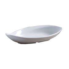 Yanco VE-510 10x5-Inch 10 Oz Venice Melamine Deep Plate, 24/CS