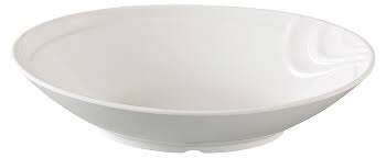 Yanco VE-609 9x6x2.25-Inch 22 Oz Venice Melamine Oval Bowl, 48/CS