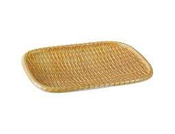 Yanco WD-408 8.5x6.5-Inch Melamine Wooden Look Rectangular Tray, 36/CS
