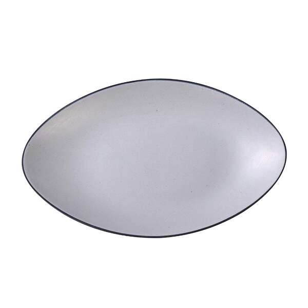 Yanco YN-BM-211, 11.5x7x1.25-Inch Birmingham Melamine Deep Oval Plate, 12/CS
