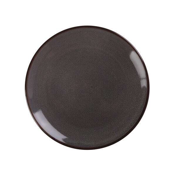 Yanco PK-112, 12.25x1.12-Inch Porcelain Coupe Plate, 12/CS
