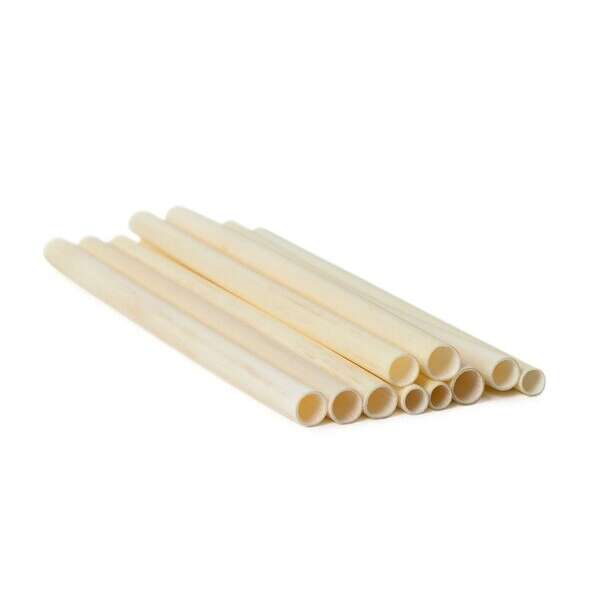 YesStraws CRS5, 5.5-Inch Giant Unwrapped Eco Cane Reed Straw, 250/PK