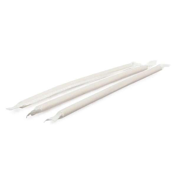 YesStraws CRS7W, 7.87-Inch Jumbo Wrapped Eco Cane Reed Straw, 250/PK