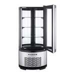 Admiral Craft Equipment Corp Admiral Craft BDRCK-100/CT, 19-inch Black Diamond Refrigerated Countertop Cake Display, 100L/3.53 Cu.Ft.