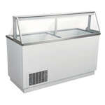 Admiral Craft Equipment Corp Admiral Craft USDP-67, 67-inch Flat Glass Ice Cream Dipping Cabinet