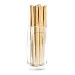 Reeds RE1111-M08, 8.5-Inch Unwrapped Beige Reed Jumbo Straws, 200/CS