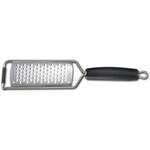 Ambrogio Sanelli A1032000, Stainless Steel Coarse Wide Grater with Black Handle