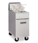 American Range AF-75, 80 lb Capacity 4 Burner Gas Fryer, NSF