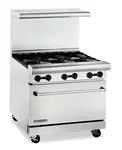 American Range AR-6, 36 inch Heavy Duty 6 Burner Gas Range, NSF