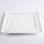 Arcoroc FF195, 11-Inch Square Up Porcelain Plate by Arc Cardinal, 6/CS