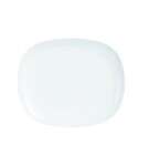 Arcoroc N9403ARC 11'x9" Evolutions Rectangular White Glass Plate, 12/CS (Discontinued)