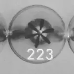 Ateco 223, 6-Petal Drop Flower Decorating Tip