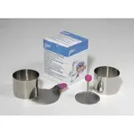 Ateco 4950, 4-Piece Food Rings Mold Set, 2.75 x 2.1-Inch