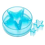 Ateco 5750, Plain Star Cutters, Set of 5