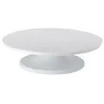 Ateco 610, 12-Inch Plastic Revolving Cake Stand with Non-Slip Pad