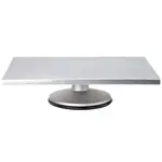Ateco 614, 12 x 16-Inch Metal Rectangular Cake Stand