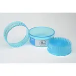 Ateco AT-5707, Fluted Round Cutter, Set of 9