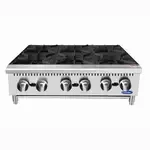 Atosa ACHP-6, 36-Inch Six (6) Burner Hot Plate