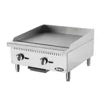 Atosa CookRite ATMG-24, 24-Inch Heavy Duty Manual Gas Griddle