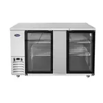 Atosa MBB69GGR 69-Inch Glass Door Back Bar Cooler