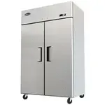 Atosa MBF8002GR Top Mount 2-Door, Upright Freezer
