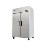 Atosa MBF8005GR Top Mount Two-Door Upright Refrigerator