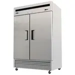 Atosa MBF8503GR Bottom Mount 2-Door Upright Freezer