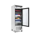 Atosa MCF8705GR Bottom Mount 1-Glass Door Refrigerator