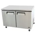 Atosa MGF8402GR 48-Inch Two-Door Under-Counter-Refrigerator
