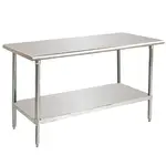 Atosa MRTW-2430, 30 x 24-Inch All Stainless Steel Work Table With Undershelf, NSF (Discontinued)