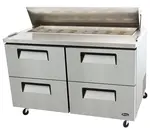 Atosa MSF8313, 60-Inch 4-Drawer Sandwich Prep Table (Discontinued)