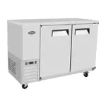 Atosa SBB59GRAUS1 58-Inch Solid Door Back Bar Cooler