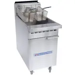 Bakers Pride BPF-4050, 50-lb Capacity Gas Floor Fryer