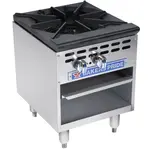 Bakers Pride BPSP-18-2, 18-Inch Single Burner Gas Stock Pot Range
